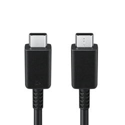 Cabo de Dados USB-C para USB-C 5A 1m, Super Carregamento Rápido, Preto