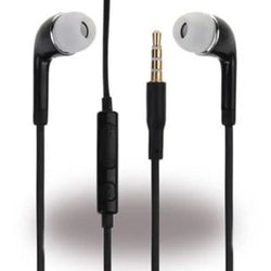Fone de Ouvido com Fio 3.5mm com Microfone  In-Ear 1.2m Preto