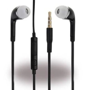 Fone de Ouvido com Fio 3.5mm com Microfone  In-Ear 1.2m Preto