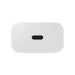 Carregador Rápido Type-C 25W 3A , Priza USB-C Turbo, Branco