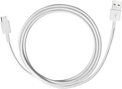 Cabo USB para Type-C 3A 1.2m – Carregamento Rápido, Branco