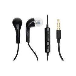 Fone de Ouvido com Fio 3.5mm com Microfone  In-Ear 1.2m Preto