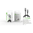 Cable de datos Tipo-C a Tipo-C 60W 2m - Negro - MX0031 NE