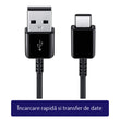 Cabo de Dados USB para Type-C 25W 1.5m, Carregamento Rápido e Transferência de Dados, Preto