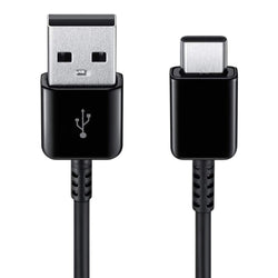Cabo de Dados USB para Type-C 25W 1.5m, Carregamento Rápido e Transferência de Dados, Preto