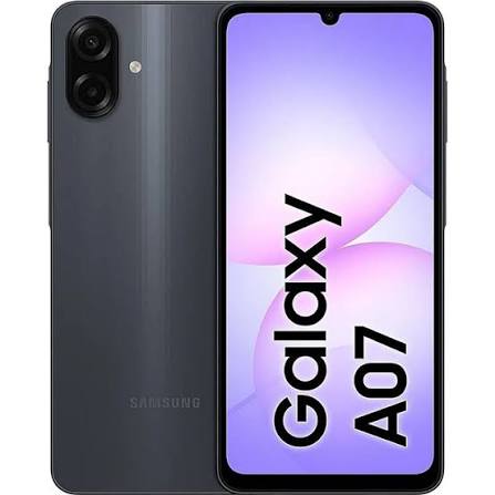 SAMSUNG A07 4+128 GB | Preto NOVO